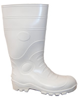 White Safety Wellingtons